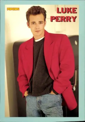 Ak Schauspieler Luke Perry, Portrait