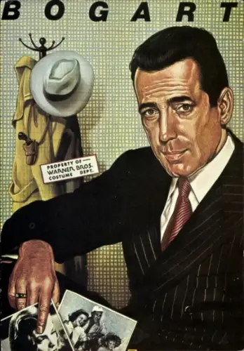 Ak Schauspieler Humphrey Bogart