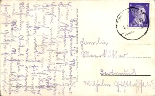 Ak Schmallenberg im Hochsauerland, Teilansicht, Kirche