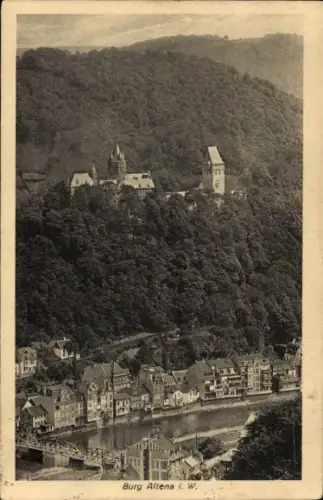 Ak Altena in Westfalen, Burg Altena