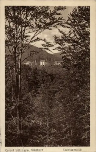 Ak Sülzhayn Ellrich im Harz Thüringen, Kremserblick
