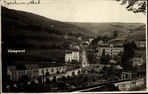 Ak Jáchymov Sankt Joachimsthal Region Karlsbad, Totalansicht