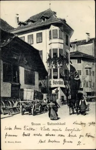 Ak Bozen Bolzano Südtirol, Batzenhäusl