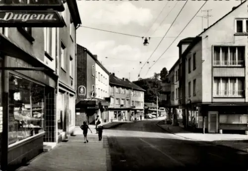 Ak Ronsdorf Wuppertal in Nordrhein Westfalen, Lüttringhauser Straße, Straßenpartie