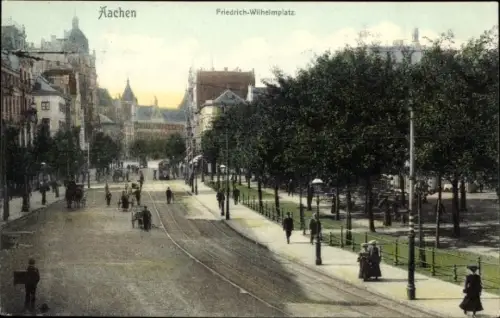 Ak Aachen in Nordrhein Westfalen, Friedrich Wilhelm Platz