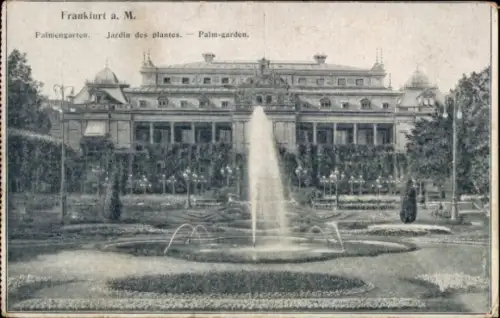 Ak Frankfurt am Main, Palmengarten