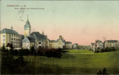 Ak Frankfurt am Main, Neue Anlagen am Hohenzollernring