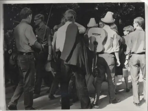 Original Foto Hans-Joachim Spremberg, Jugend-Sommerlager in Graal-Müritz/Ostsee, um 1975