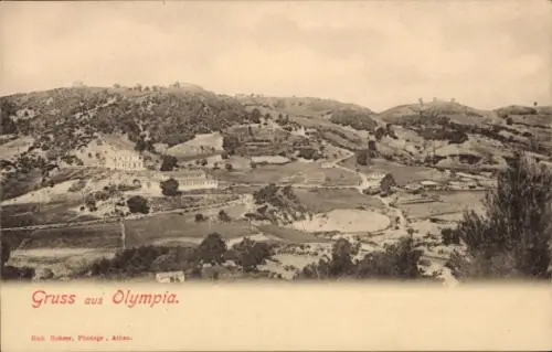 Ak Olympia Griechenland, Gesamtansicht