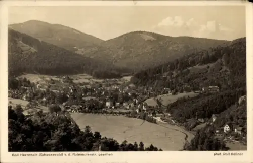 Ak Bad Herrenalb im Schwarzwald,  Schwarzwald, Landschaft, Fotografie von Rolf Kellner