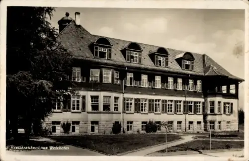 Ak Welzheim in Württemberg, Kreiskrankenhaus