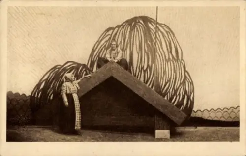 Ak Düsseldorf am Rhein, Schauspielhaus, Peer Gynt