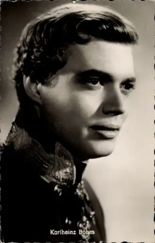 Ak Schauspieler Karlheinz Böhm, Seitenportrait