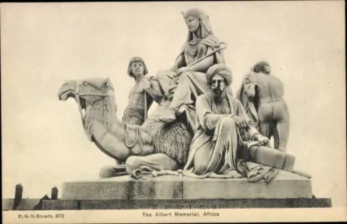 PC London City England, Albert Memorial, Africa