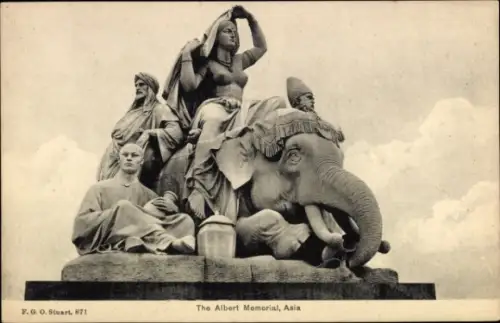 PC London City England, Albert Memorial, Asia