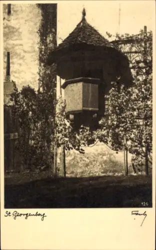 Ak Stans Tirol, Kloster St. Georgenberg