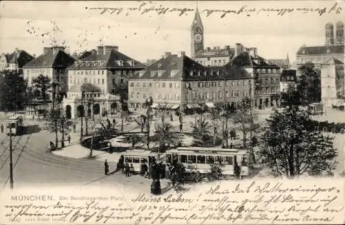 Ak München, Sendlingertor-Platz