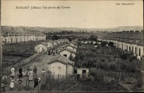 Ak Noyant Allier, Une partie des Corons