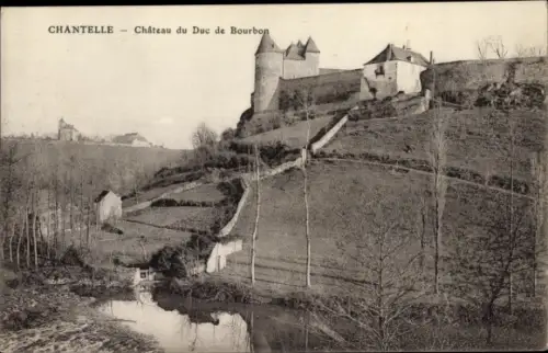 Ak Chantelle Allier, Chateau du Duc de Bourbon