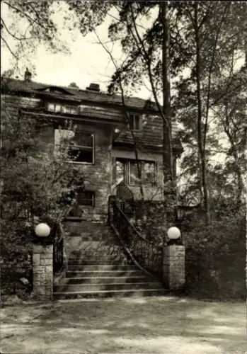 Ak Schwerin bei Königs Wusterhausen Brandenburg, Ferienheim Bergfrieden