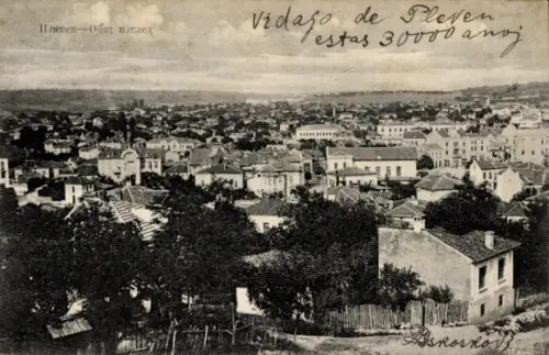 Ak Pleven Plewen Bulgarien, Gesamtansicht