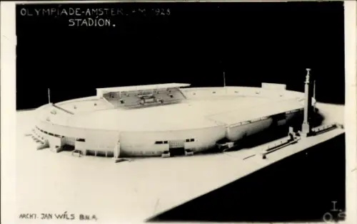 Ak Olympiade, Amsterdam 1928, Stadion