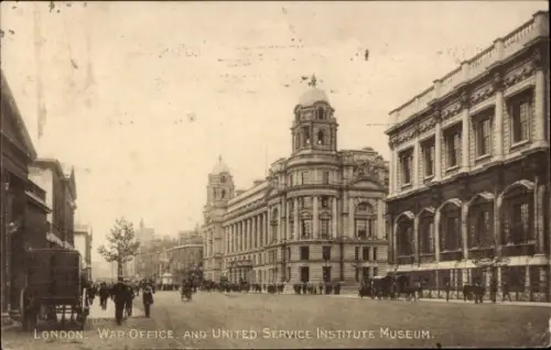 PC London City England, War Office, United Service Institute Museum