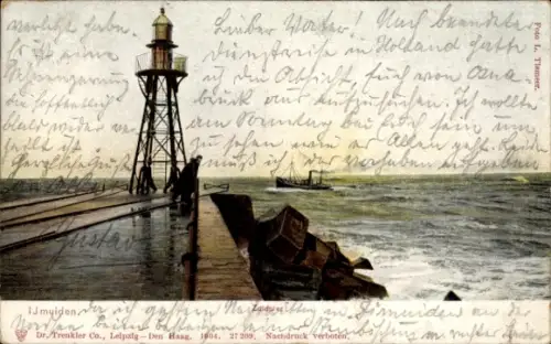 Ak IJmuiden Ymuiden Velsen Nordholland, Mole