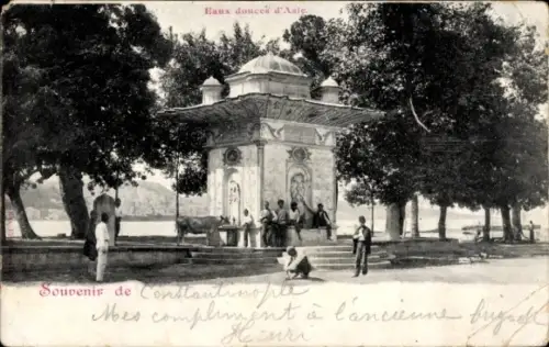 CPA Constantinople Istanbul Turquie, Eaux douces d'Asie