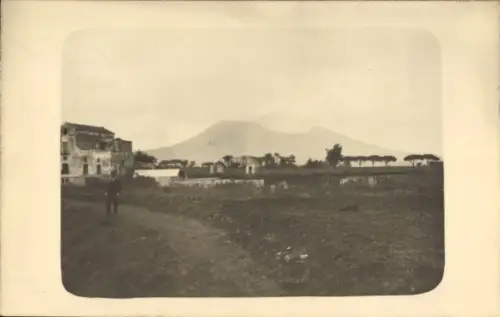 Foto Ak Pompei Campania, Ausgrabungen