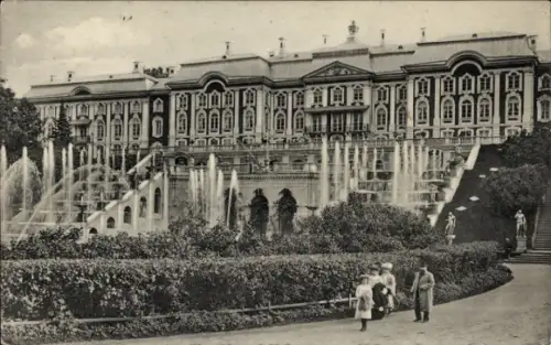 Ak Peterhof Russland, Palais Imperial