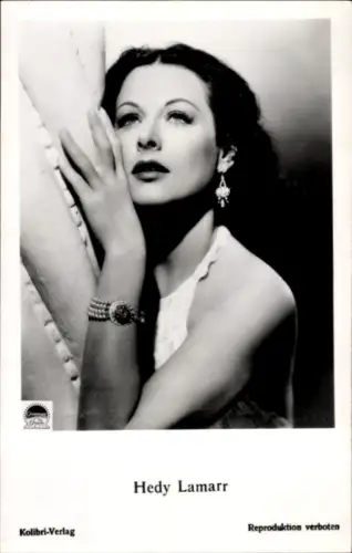 Foto Schauspielerin Hedy Lamarr, Portrait