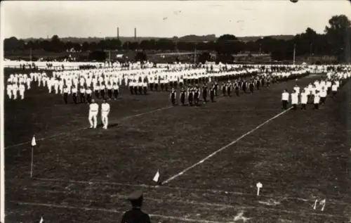 Foto Ak Lüneburg, MTV Platz, Kreisturnfest 1921
