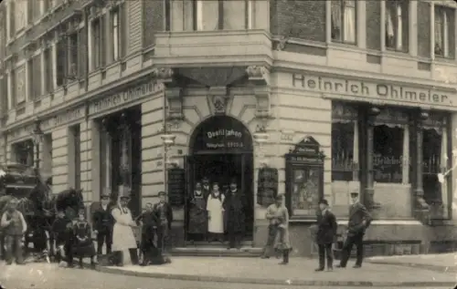 Ak Hamburg Mitte Veddel, Veddeler Hof, Inh. Heinrich Ohlmeier, Sieldeich 17