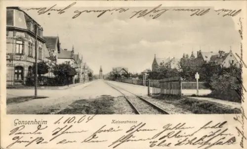 Ak Gonsenheim Mainz in Rheinland Pfalz, Kaiserstraße