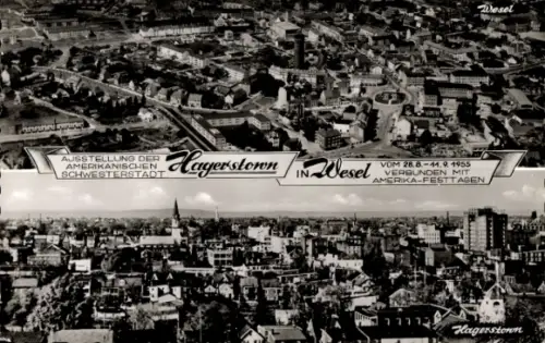 Ak Hagerstown Maryland USA, Ausstellung der amerikanischen Schwesterstadt in Wesel