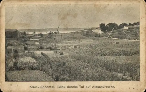 Ak Alexandrowka Ukraine, Klein-Liebental