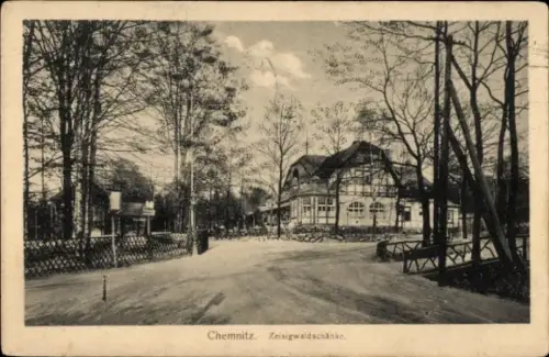 Ak Chemnitz in Sachsen, Zeisigwaldschänke