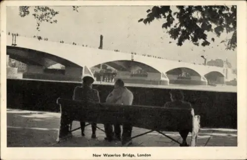 Ak London England, New Waterloo Bridge