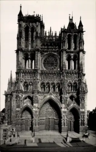 Ak Amiens Somme, Kathedrale, gotische Architektur, Fotografie, E. Regnaut, Amiens