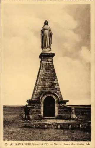 Ak Arromanches les Bains Calvados, Notre-Dame des Flots
