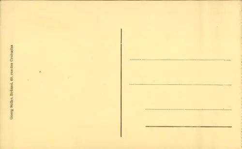 Ak Saint Quentin Aisne, Rathaus