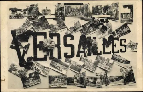 Ak Versailles Yvelines, Miniatures