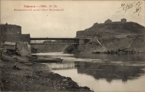 CPA Tbilissi, Géorgie, Pont Mnatzakanof