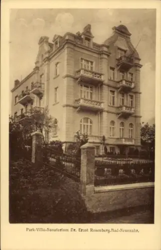 Ak Bad Neuenahr, Park-Villa-Sanatorium Dr. Ernst Rosenberg