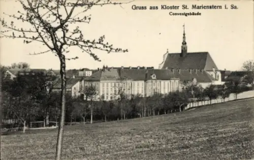 Ak Panschwitz Kuckau Oberlausitz, Kloster St. Marienstern, Conventgebäude