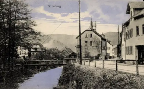 Ak Stromberg im Hunsrück, Teilansicht der Stadt