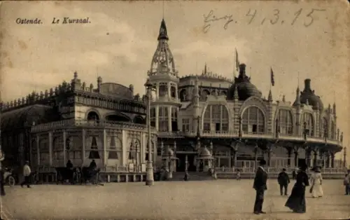 Ak Oostende Ostende Westflandern, Kursaal