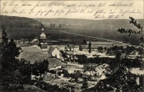 Ak Lançon Ardennes, Gesamtansicht