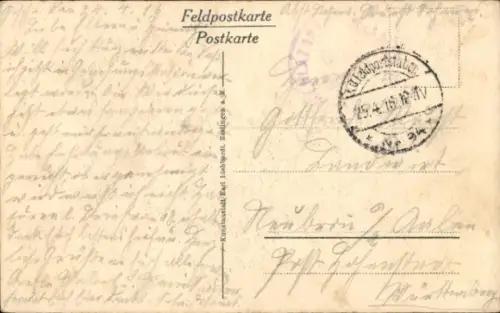 Ak Inor Meuse, Rathaus, Seuchenlazarett